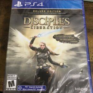 New Sealed PS4 Disciples Liberation Deluxe Edition